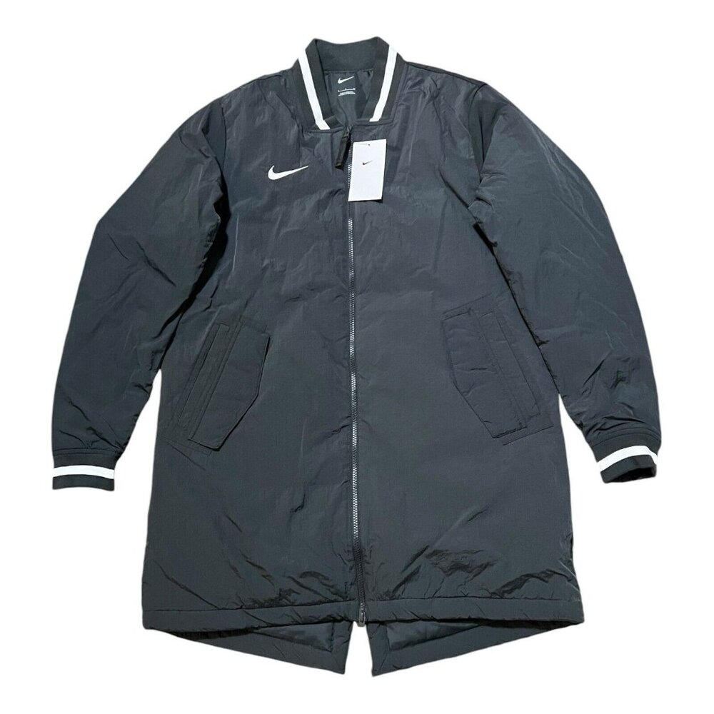 Nike Baseball Stock Dugout Jacket Coat Anthracite Gray Men's Size S DC8335-010
